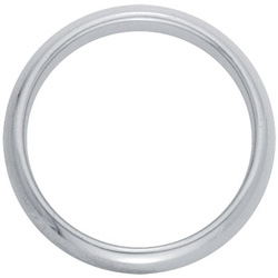 Diamond and inscription  Wedding Band-4.7mm width