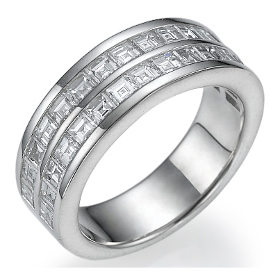 1.80 carats channel set diamond anniversary or wedding band