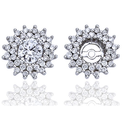 Diamond earring Jacket 0.70 carats