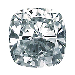 1.20 Carats, Cushion Modified Diamond with Ideal Cut, I Color, SI2 Clarity and Certified by GIA