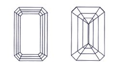 diamond shape