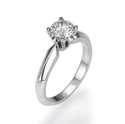 Designers 4 prongs solitaire ring