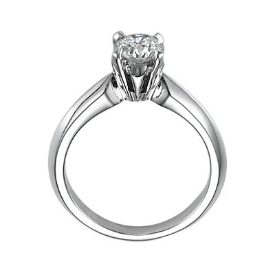 Designers 4 prongs solitaire ring