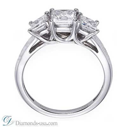 Foto La réplica de Lucida 3 anillo de diamantes de piedra de