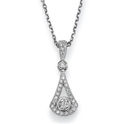 0.35 carats diamond Designers Pendant