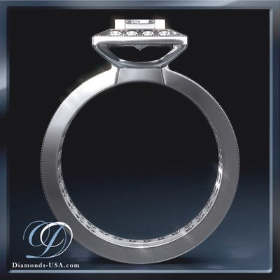 0.84 carat designers bridal ring sets