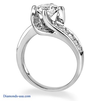 Designers Bridal set 1 carat side diamonds