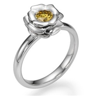 The Rose, Fancy  Orange Yellow natural diamond