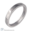 Picture of 3 mm, Flat surface wedding ring