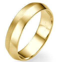 Picture of 5mm Knife edge man wedding ring