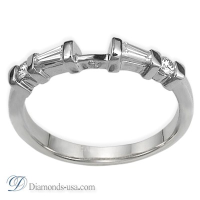 0.26  carats matching wedding band