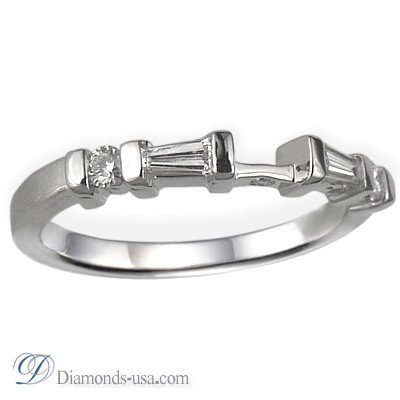 0.26  carats matching wedding band