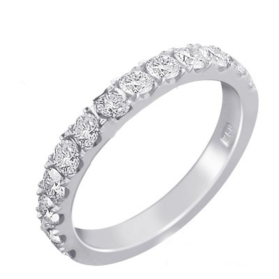 1  carat side diamonds matching wedding band