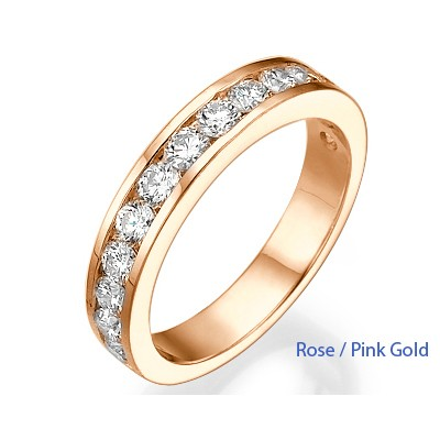 1.12 carats Round diamonds wedding or anniversary ring