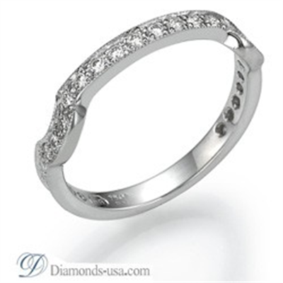 0.30 carat diamonds Matching wedding band