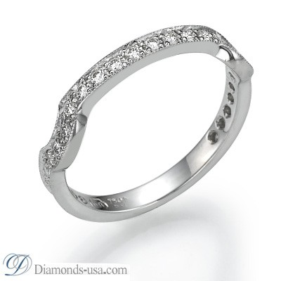 0.30 carat diamonds Matching wedding band