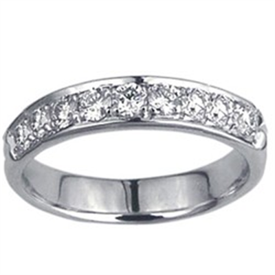 0.60 carat 13 diamonds wedding or anniversary ring