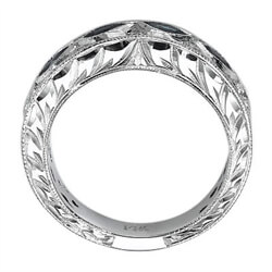 Picture of Vintage designers wedding band hand engraved