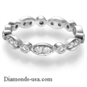 Picture of 0.50 carats designers wedding or anniversary band