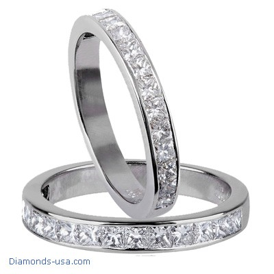 3/4 Carat 3mm Wedding / Anniversary Band