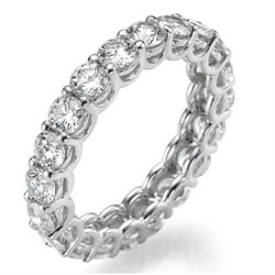 Picture of The waves eternity ring 3.05Cts total weight