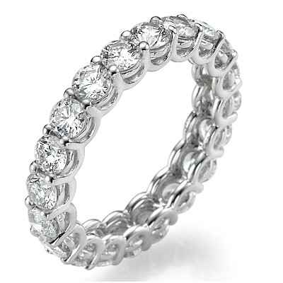 The waves eternity ring 3.05Cts total weight