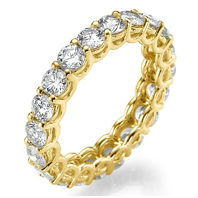 The waves eternity ring 3.05Cts total weight