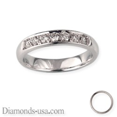 Anillo de boda, diamantes de 0,26 quilates