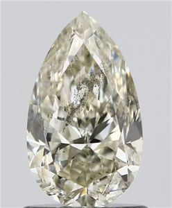 Foto Diamante Natural 1.01 quilates, De pera , Color J, claridad SI2 y certificado IGI de