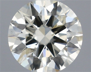 Picture of Natural Diamond 0.44 Carats, Round with Excellent Cut, M Color, I1 Clarity and Certified by GIA