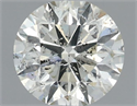 Diamante Natural 0.55 quilates, Redondo , Color I, claridad I1 y certificado IGI
