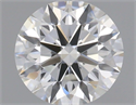 Diamante Natural 0.65 quilates, Redondo , Color H, claridad VVS2 y certificado GIA
