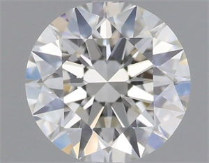 Foto Diamante Natural 0.57 quilates, Redondo , Color I, claridad IF y certificado GIA de