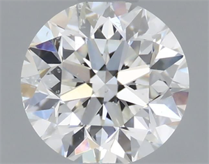 Picture of Natural Diamond 0.70 Carats, Round with Very Good Cut, H Color, I1 Clarity and Certified by GIA