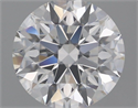 Natural Diamond 1.70 Carats, Round with Excellent Cut, E Color, VVS1 Clarity and Certified by GIA
