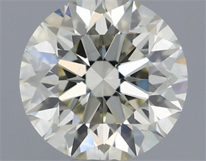 Picture of Natural Diamond 0.85 Carats, Round with Excellent Cut, K Color, VS1 Clarity and Certified by IGI