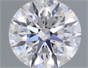 Diamante Natural 0.45 quilates, Redondo , Color D, claridad VVS2 y certificado GIA