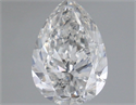Diamante Natural 0.97 quilates, De pera , Color E, claridad SI2 y certificado IGI