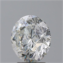 Diamante Natural 3.01 quilates, Redondo , Color H, claridad I1 y certificado GIA