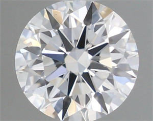 Picture of Natural Diamond 0.40 Carats, Round with Excellent Cut, H Color, I1 Clarity and Certified by GIA