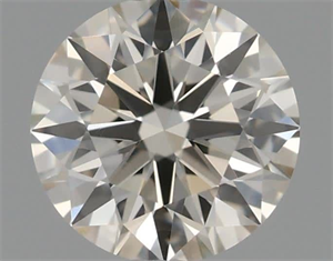 Picture of Natural Diamond 0.41 Carats, Round with Excellent Cut, M Color, VS1 Clarity and Certified by GIA
