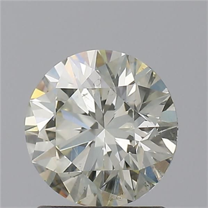 Foto Diamante Natural 1.11 quilates, Redondo , Color M, claridad SI2 y certificado GIA de