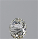 Natural Diamond 0.80 Carats, Round with Very Good Cut, K Color, I1 Clarity and Certified by GIA