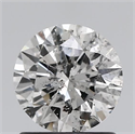 Diamante Natural 0.90 quilates, Redondo , Color H, claridad I1 y certificado GIA