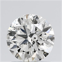 Diamante Natural 1.22 quilates, Redondo , Color I, claridad SI2 y certificado GIA