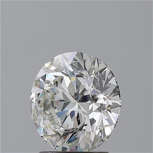 Foto Diamante Natural 2.00 quilates, Redondo , Color H, claridad SI2 y certificado IGI de
