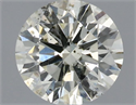 Diamante Natural 0.53 quilates, Redondo , Color K, claridad SI2 y certificado IGI