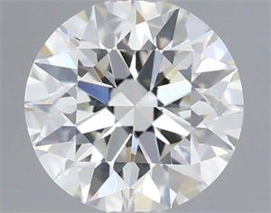 Picture of Natural Diamond 0.70 Carats, Round with Excellent Cut, I Color, IF Clarity and Certified by IGI