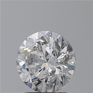 Foto Diamante Natural 1.80 quilates, Redondo , Color F, claridad I1 y certificado GIA de