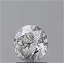 Natural Diamond 1.20 Carats, Round with Very Good Cut, G Color, I1 Clarity and Certified by GIA
